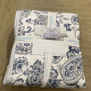 Cynthia Rowley Reversible Quilt Set